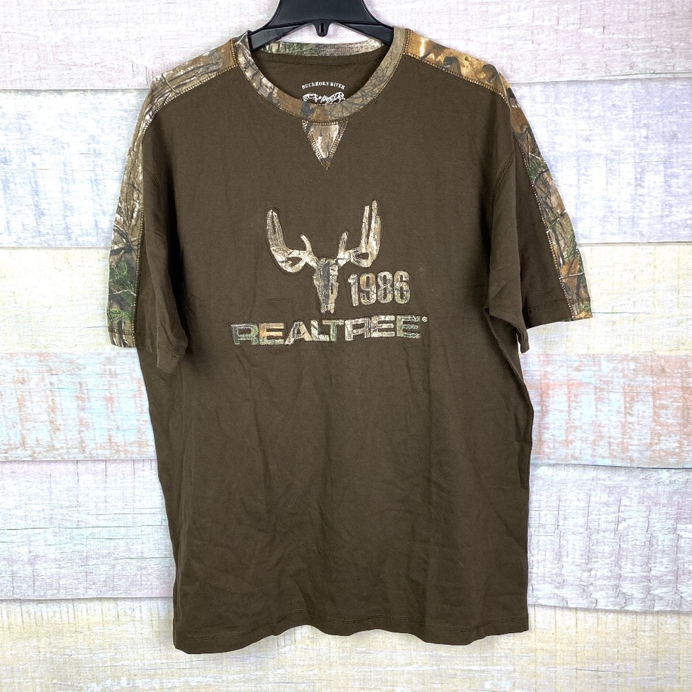Buckhorn River by Realtree Camo Sleeve T-Shirt